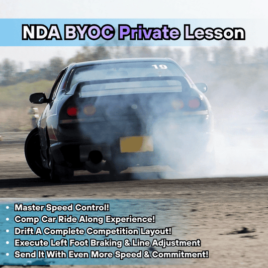 The NDA Bring Your Own Car Private Lessons